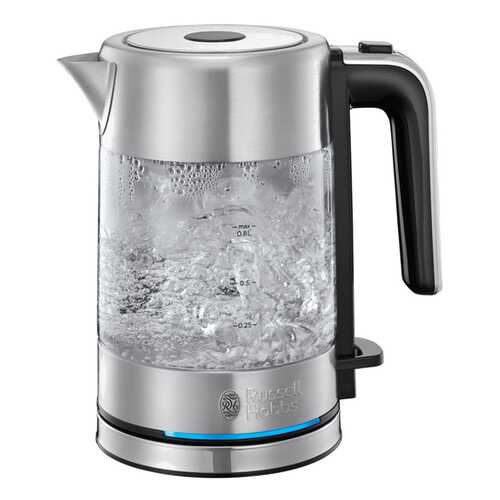 Чайник электрический Russell Hobbs Compact Home Kettle Glass в ДНС