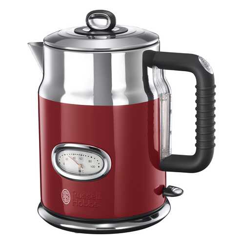 Чайник электрический Russell Hobbs Retro Ribbon Red в ДНС