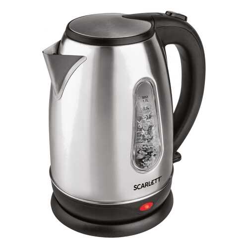 Чайник электрический Scarlett SC-EK21S69 Black/Silver в ДНС