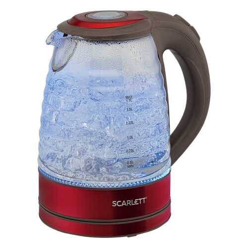 Чайник электрический Scarlett SC-EK27G62 Red в ДНС