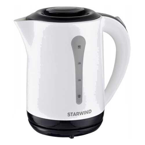 Чайник электрический StarWind SKP2212 White/Black в ДНС