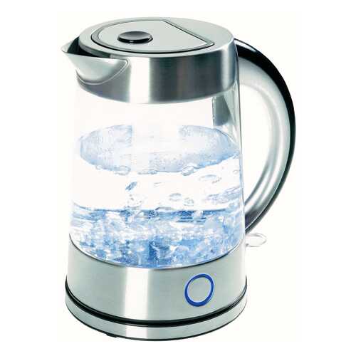 Чайник электрический Tefal Glass Kettle KI760D Silver в ДНС