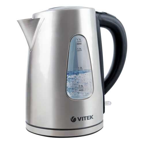 Чайник электрический Vitek VT-7007 Black/Silver в ДНС