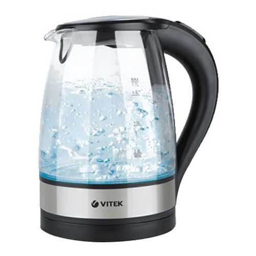 Чайник электрический Vitek VT-7008 Black/Silver в ДНС