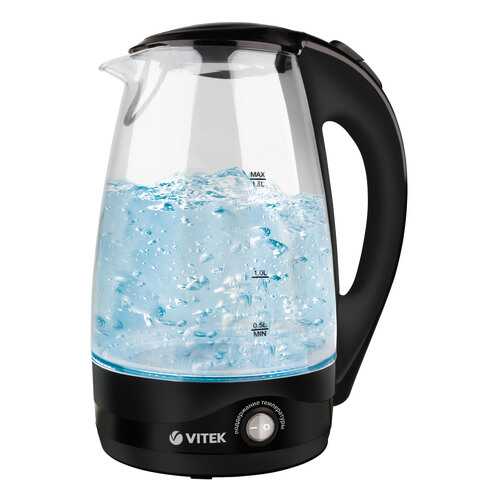 Чайник электрический Vitek VT-7034 Black в ДНС