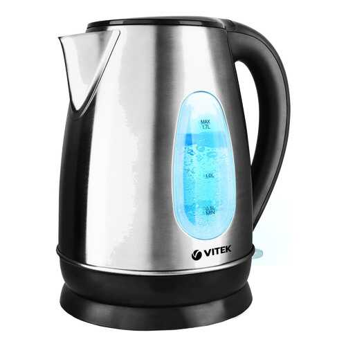 Чайник электрический Vitek VT-7039 ST Black/Silver в ДНС