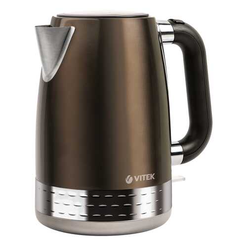 Чайник электрический Vitek VT-7066 Brown/Silver в ДНС