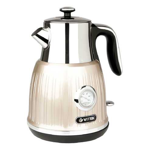 Чайник электрический Vitek VT-7067 Ivory/Silver в ДНС