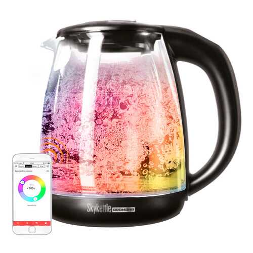 Умный чайник-светильник Redmond SkyKettle G210S Black в ДНС
