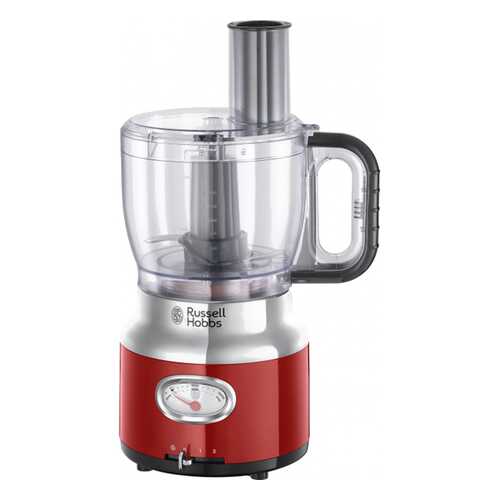 Кухонный комбайн Russell Hobbs Retro Red в ДНС