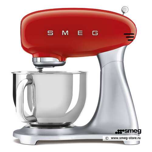 Миксер Smeg SMF02RDEU Red в ДНС
