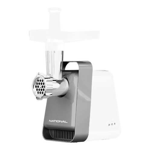 Электромясорубка MG National NK-MG024 Silver/White в ДНС
