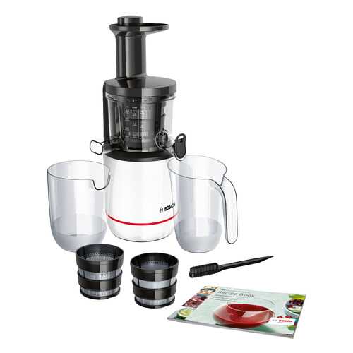 Соковыжималка шнековая Bosch MESM 500 W white/black в ДНС