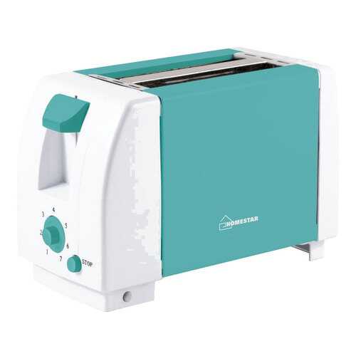 Тостер HomeStar HS-2002 Turquoise White в ДНС