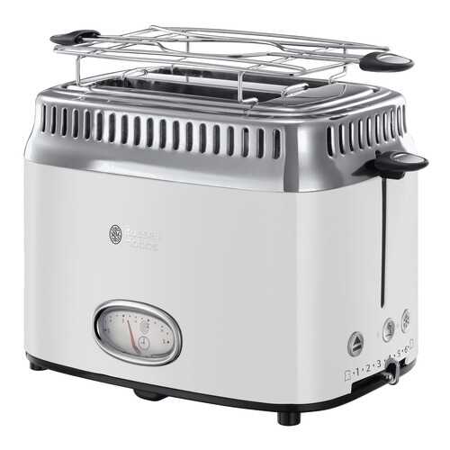 Тостер Russell Hobbs 21683-56 Retro Classic Blanc в ДНС