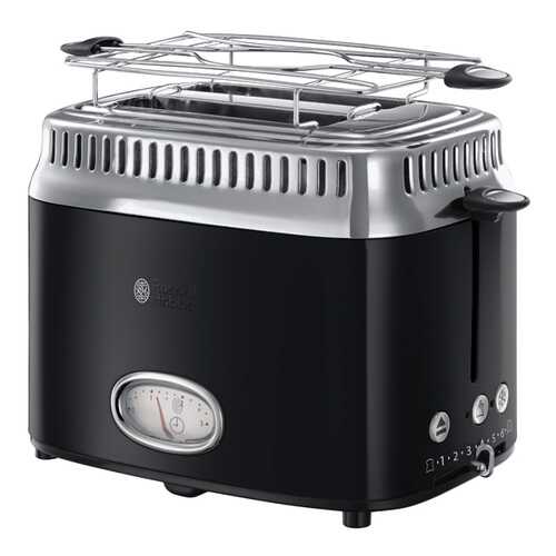 Тостер Russell Hobbs Retro Classic Noir 21681-56 в ДНС