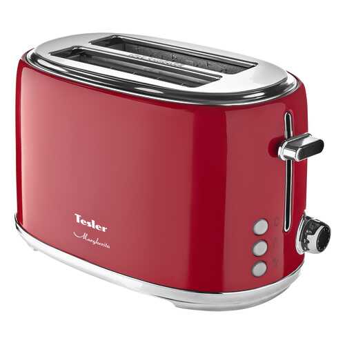 Тостер TESLER TT-255 Red в ДНС