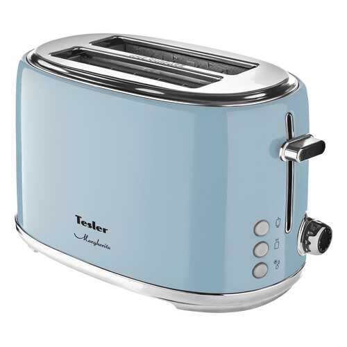Тостер TESLER TT-255 SKY Blue в ДНС