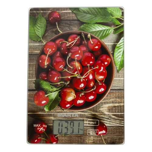 Весы кухонные Marta MT-1636 Cherry в ДНС