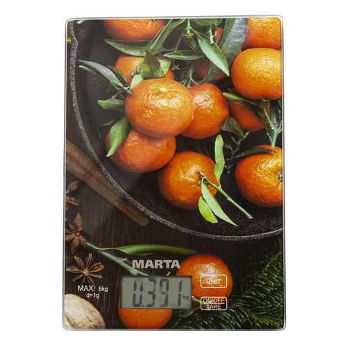 Весы кухонные Marta MT-1636 Tangerines в ДНС