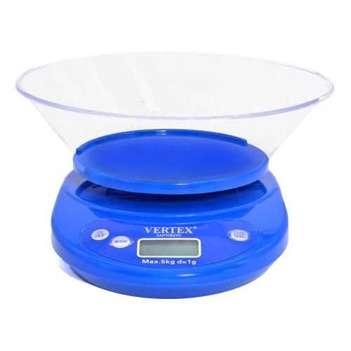 Весы кухонные Vertex TDKVS288-501 Blue в ДНС