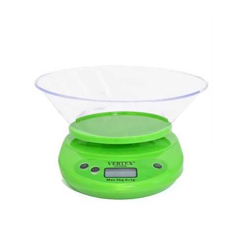 Весы кухонные Vertex TDKVS288-501 Green в ДНС
