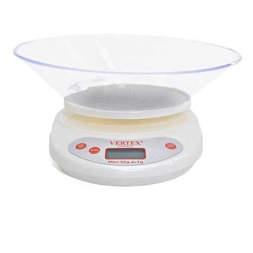 Весы кухонные Vertex TDKVS288-501 White в ДНС