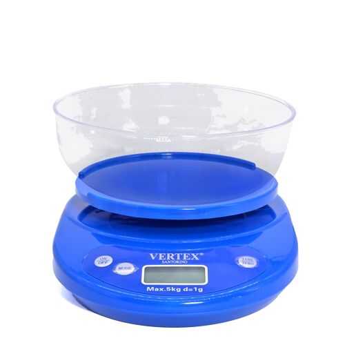 Весы кухонные Vertex TDKVS288-502 Blue в ДНС