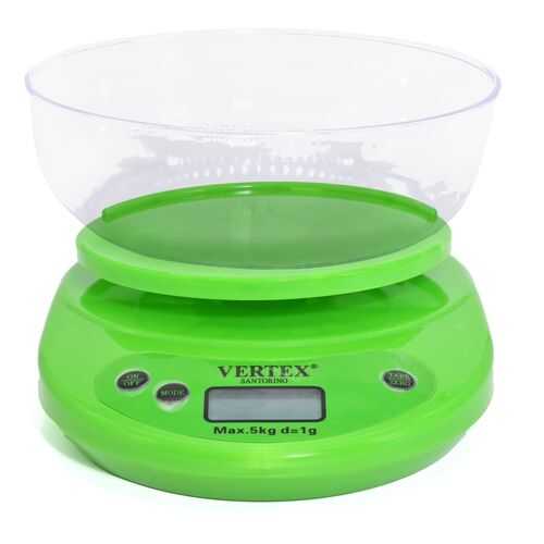 Весы кухонные Vertex TDKVS288-502 Green в ДНС