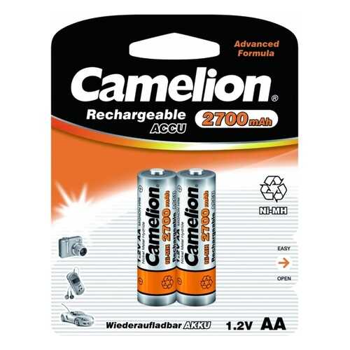 Аккумуляторная батарея Camelion AA-2700mAh Ni-Mh BL-2 в ДНС