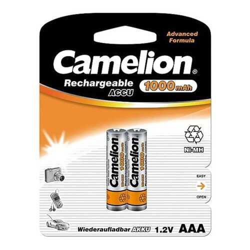 Аккумуляторная батарея Camelion AAA-1000mAh Ni-Mh BL-2 в ДНС