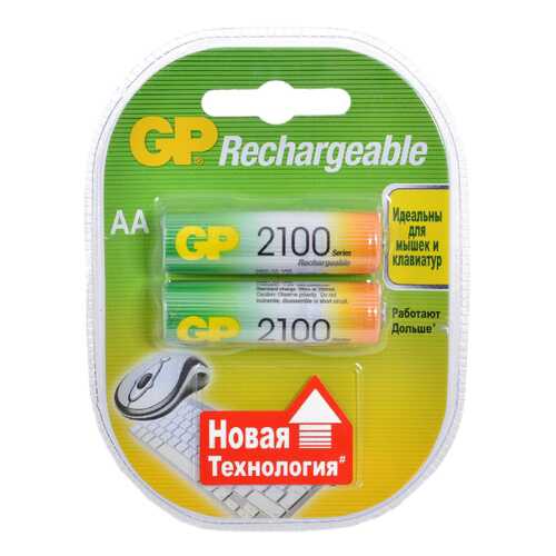 Аккумуляторная батарея GP Batteries 210AAHC-2CR2 2 шт в ДНС