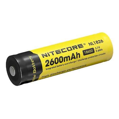 Аккумуляторная батарея Nitecore NL1826 1 шт в ДНС