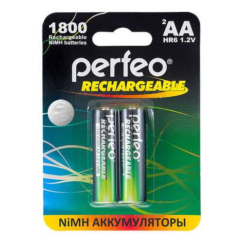 Аккумуляторная батарея Perfeo AA1800mAh 2 в ДНС