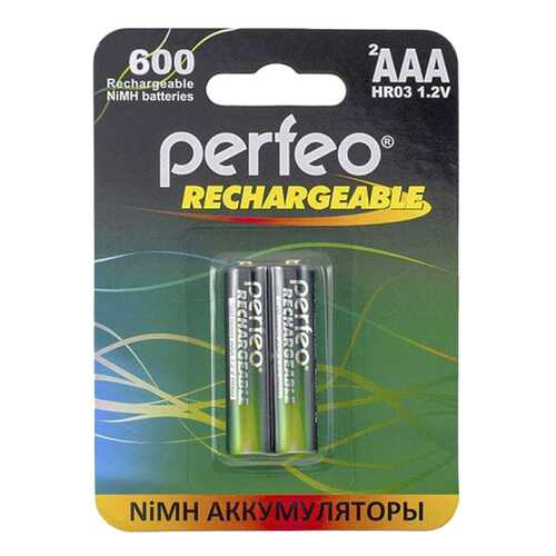 Аккумуляторная батарея Perfeo PF AAA600/2BL 2 шт в ДНС