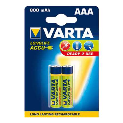 Аккумуляторная батарея Varta Ready 2 Use 2 шт в ДНС