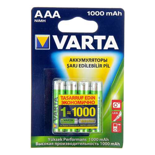 Аккумуляторная батарея VARTA RECHARGE ACCU POWER 5703 4 шт в ДНС