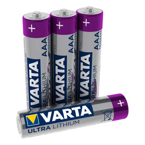 Батарейка AAA литиевая Varta Professional Lithium FR03-4BL (6103) 1.5V в блистере 4шт. в ДНС