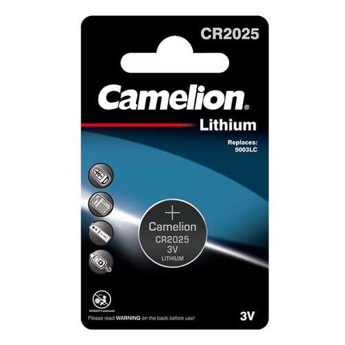 Батарейка Camelion CR2025 BL-1 1 шт в ДНС