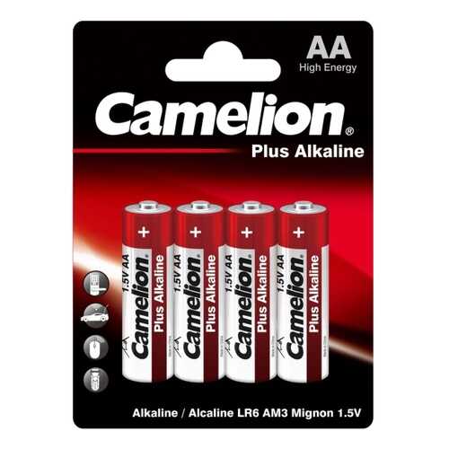 Батарейка Camelion LR 6 Plus Alkaline BL-4 4 шт в ДНС