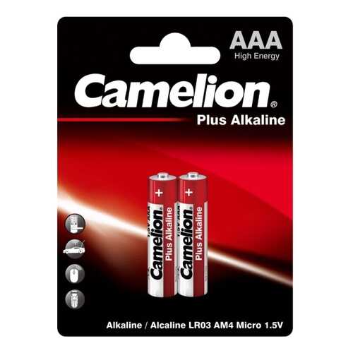 Батарейка Camelion LR03 Plus Alkaline BL-2 2 шт в ДНС