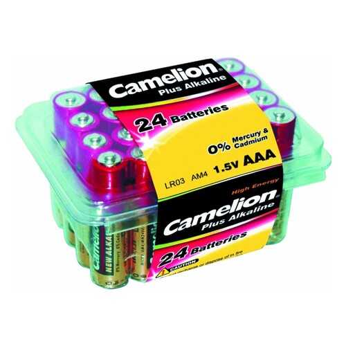 Батарейка Camelion LR03Plus Alkaline PB-24 24 шт в ДНС