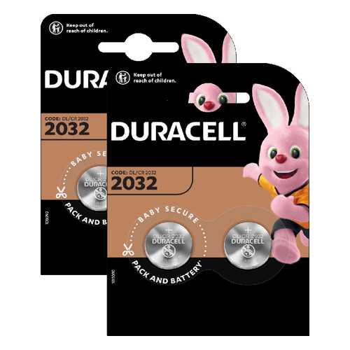 Батарейка Duracell 2032 2шт в ДНС