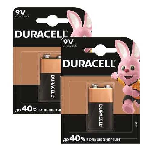 Батарейка Duracell Basic 9V 6LR61 1шт в ДНС