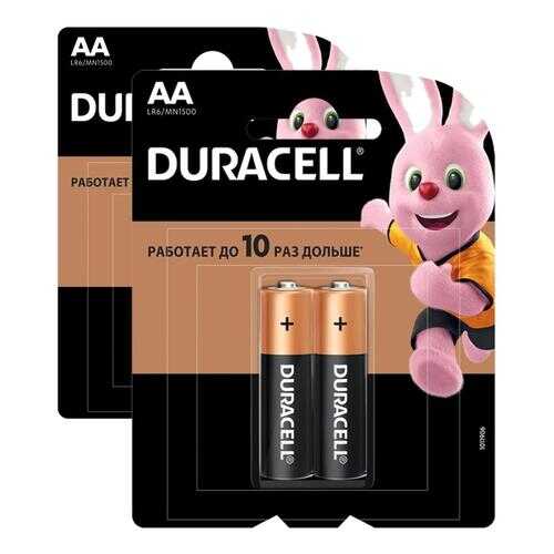 Батарейка Duracell Basic AA LR6 2шт в ДНС