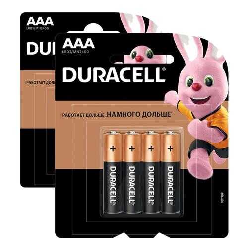 Батарейка Duracell Basic AAA LR03 4шт в ДНС