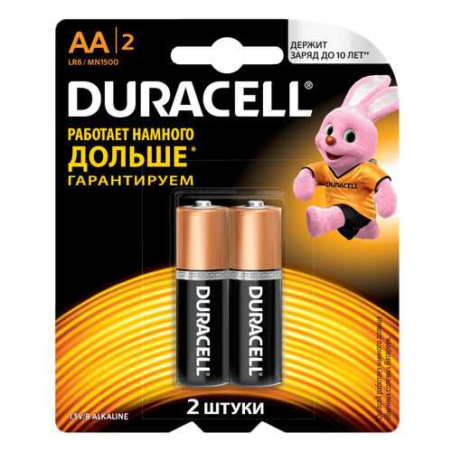 Батарейка Duracell Basic LR6 15594 2 шт в ДНС