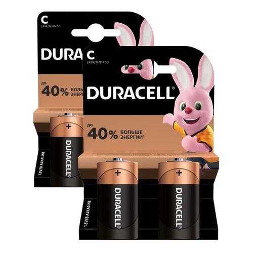 Батарейка Duracell Basic С LR14 2шт в ДНС