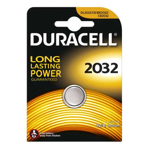 Батарейка DURACELL CR2032-5BL 1 шт в ДНС