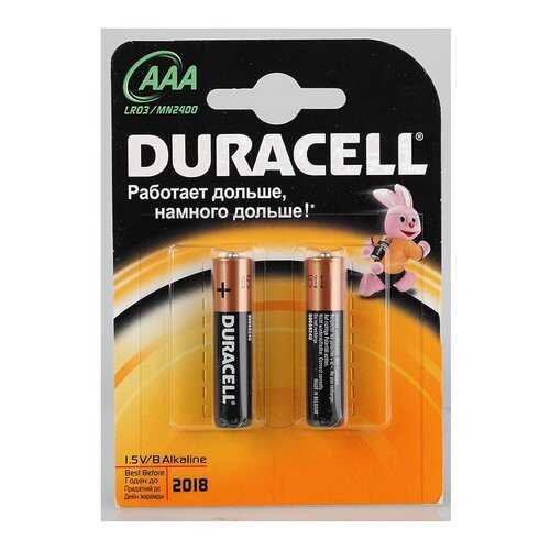 Батарейка Duracell LR 03/MN 2400-2BL 2 шт в ДНС